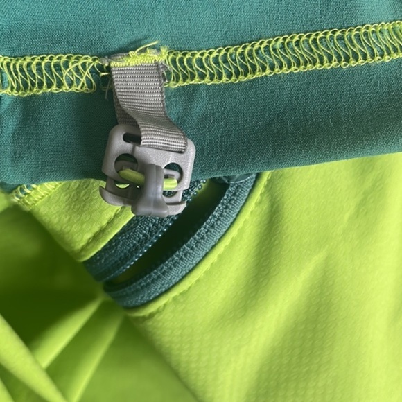 Columbia sportswear jacket Omni shield, lime, green hooded, full outerwear Sz S - Picture 8 of 10